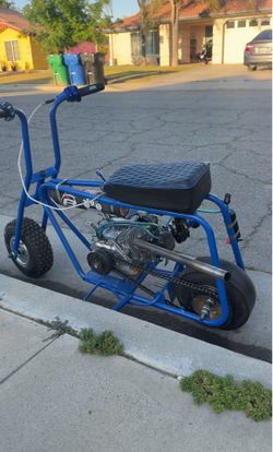 Built mini bike
