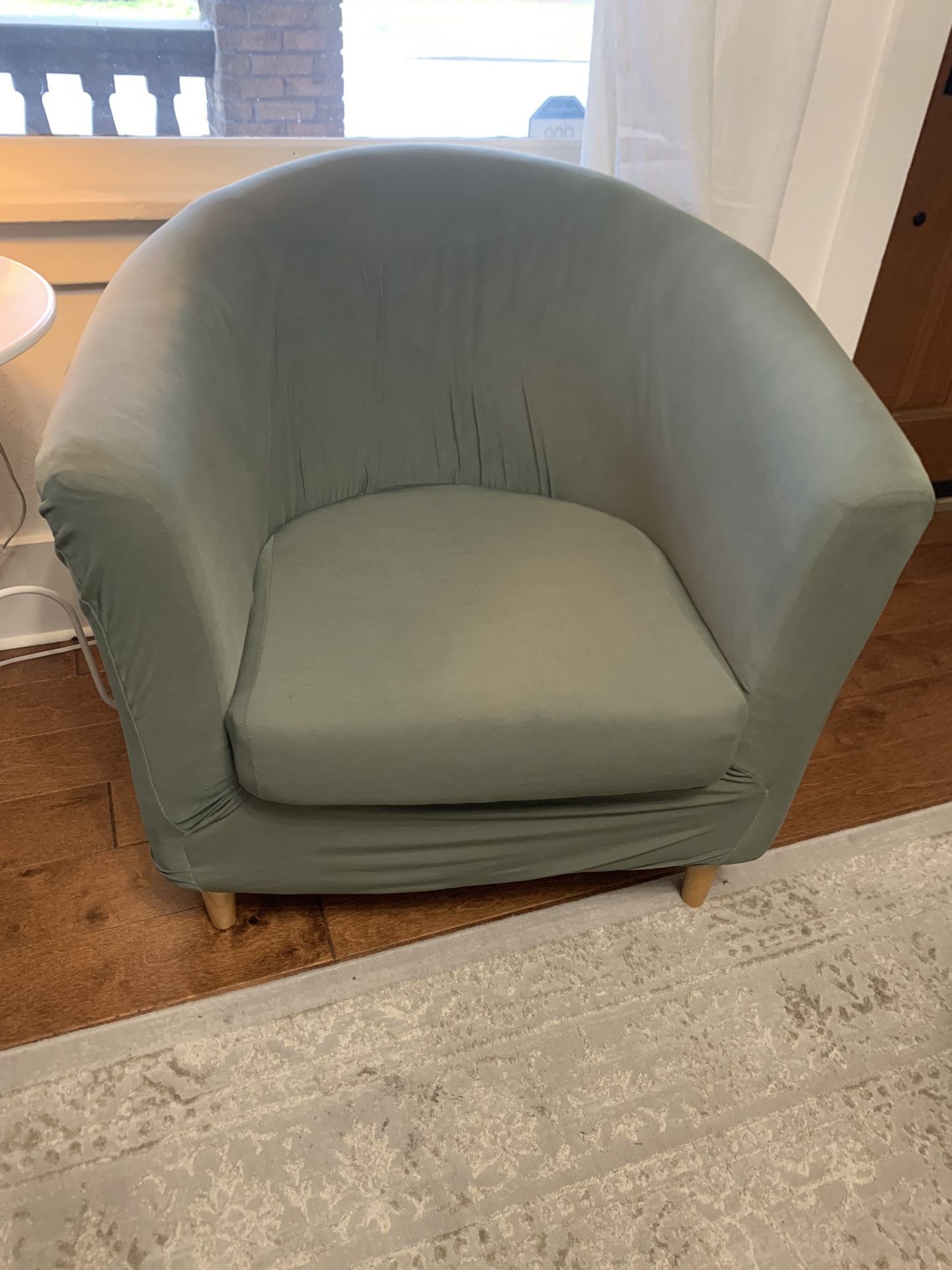 Club Chair Slip Cover 