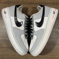 Size 6.5Y - Nike Air Force 1 Low Black Cool Gray