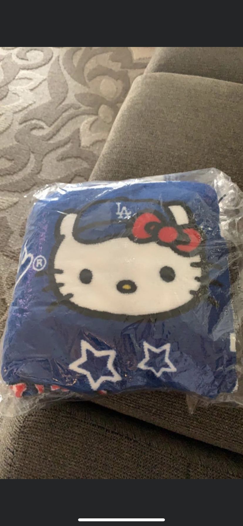 Dodger Hello Kitty Blanket