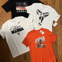 Kobe & Jordan Tee Shirts (new)