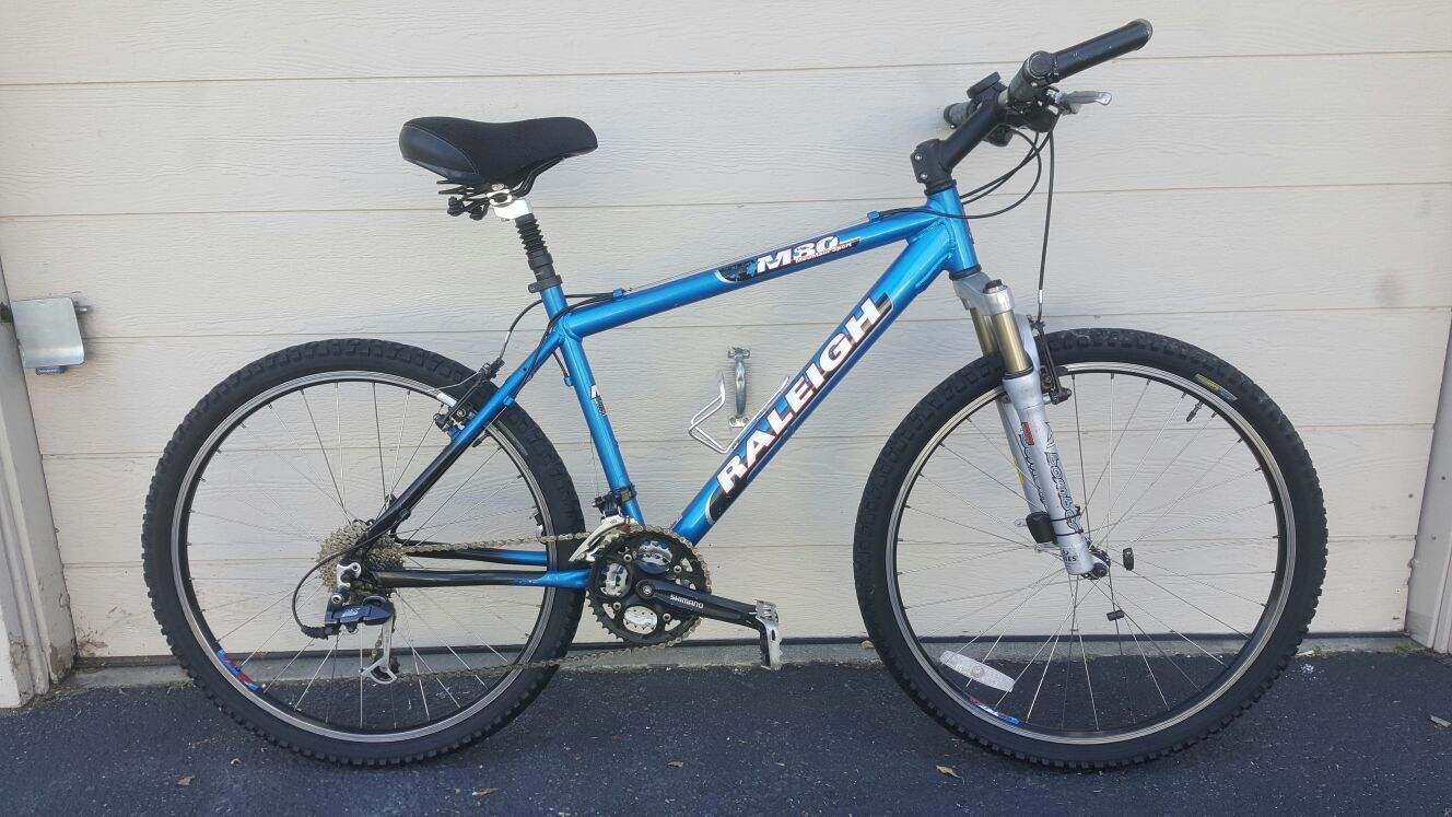 Raleigh aluminium mountain bike sales