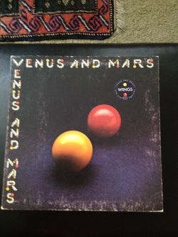 ORIGINAL Paul McCartney Venus and Mars Wings 1975 Vinyl Record