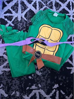 TMNT Donatello Girl S Halloween Costume Set