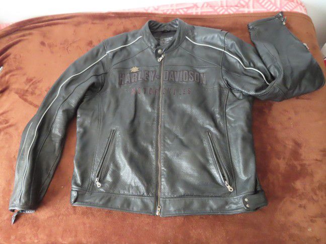 Harley-Davidson 2XL Leather Jacket 97055-08VM
