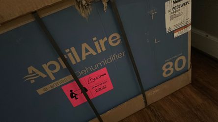 Aprilaire E-series dehumidifier 80 pints
