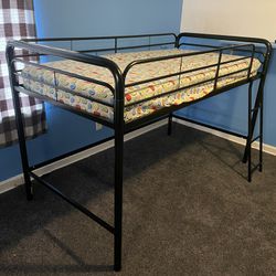 LOFT BED FRAME, Twin Size 