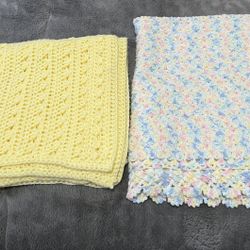Pastel Knit Blankets – Buy One or Both
