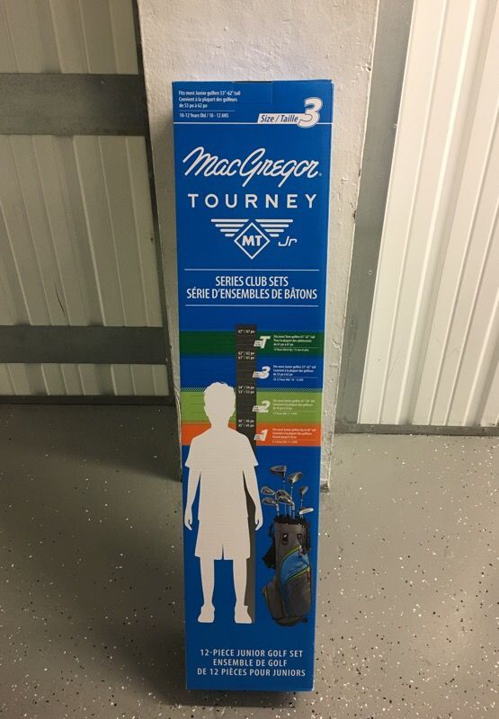 Macgregor Tourney Junior Golf Club set