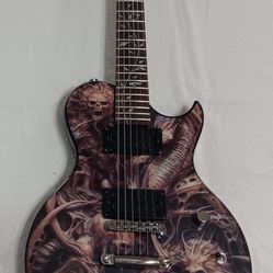 Custom Built "Abode Of The Dead" Electric Guitar 