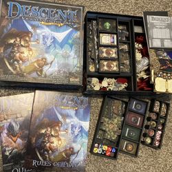 Descent 2nd Ed Board Tabletop Game