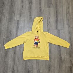 Polo Ralph Lauren Beach Bear Hoodie Youth Size Large 14-16
