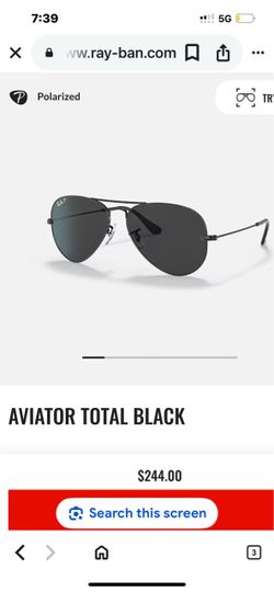 Rayban aviator glasses