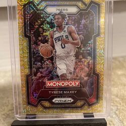 23-24 Monopoly NBA color Numbered Cards