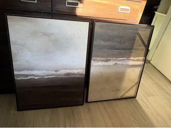 Brown canvas set
