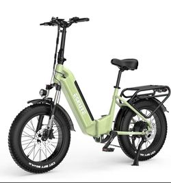 ESKUTE Star Folding Electric Bike, 960Wh LG Battery Cells, Up to 80 Miles Range, 500W(750W Peak) Powerful Motor, Hydraulic Brakes and 7-Speed, 20"x4.0