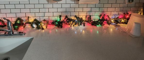 Pine Garland [Faux], 12 Ft Long