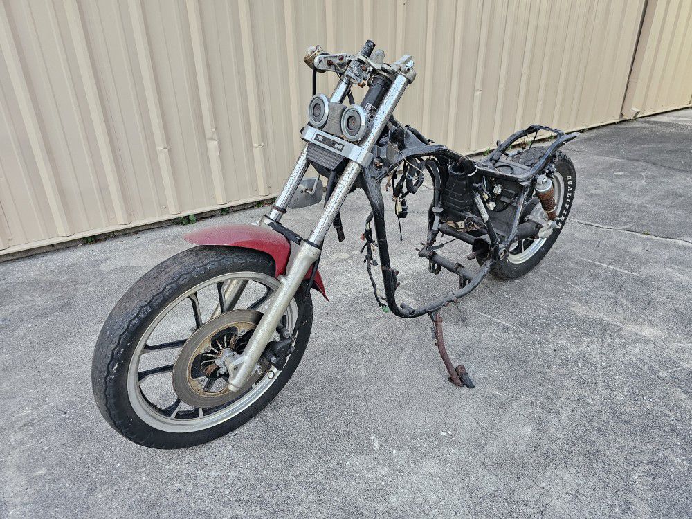 Honda Vt500c Rolling Chassis For Parts_ 