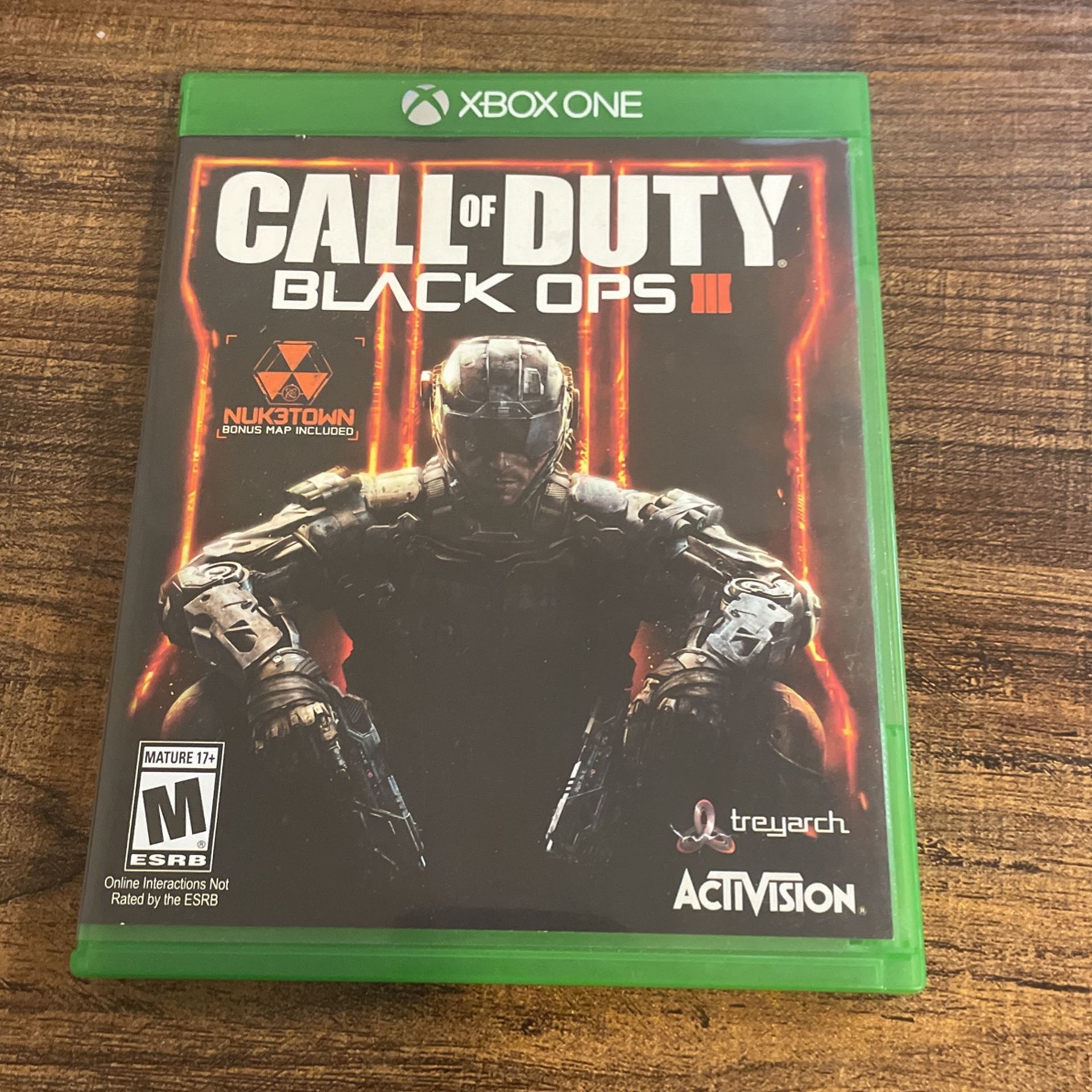 Xbox One Call Of Duty Black Ops 3