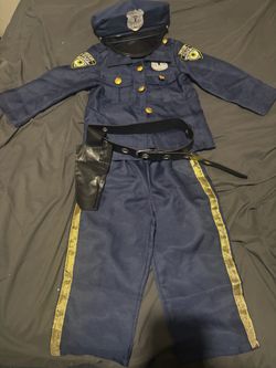 Toddler Police Officer Costume Set