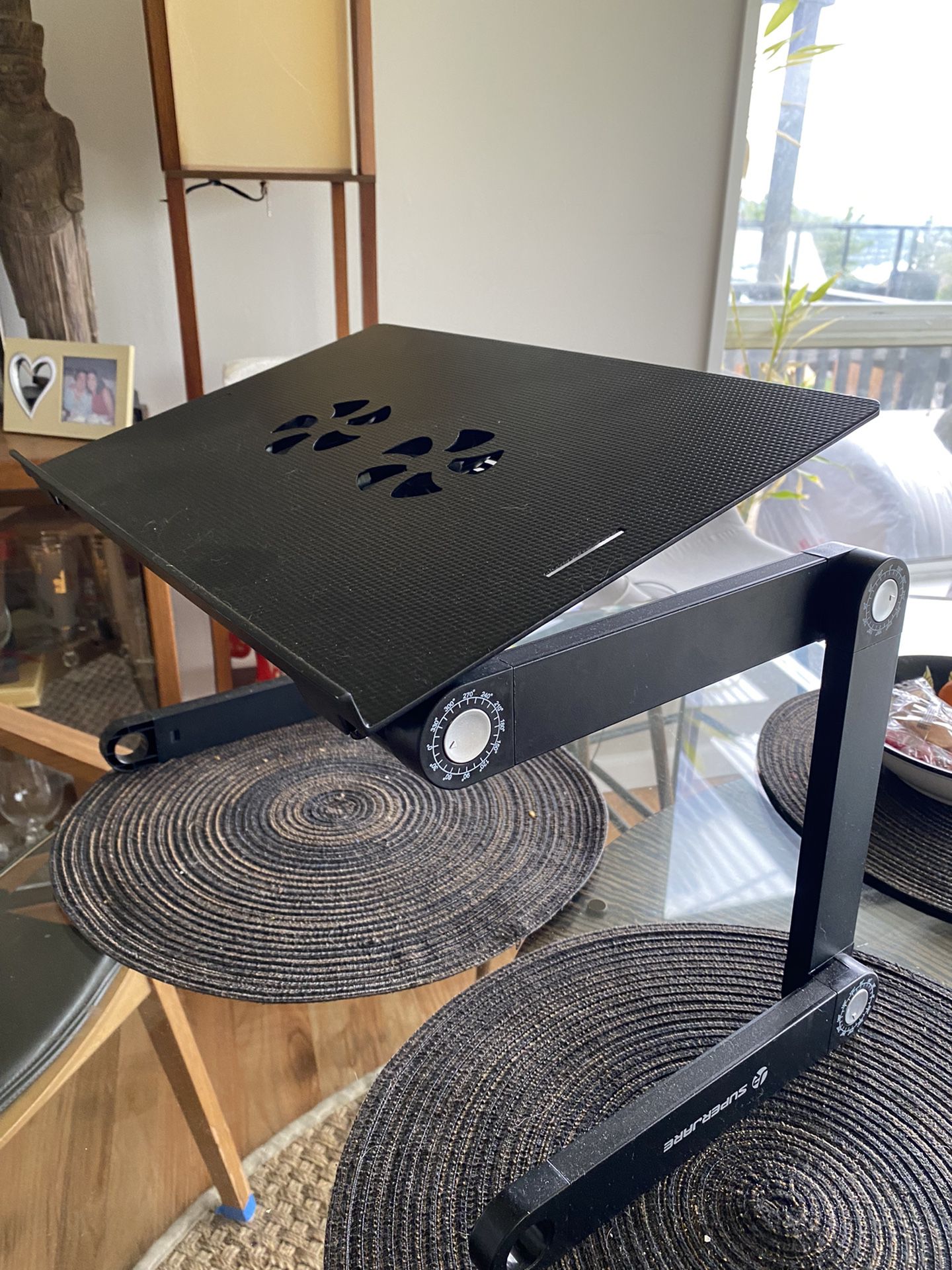 Adjustable Laptop Stand For Desk With Fan