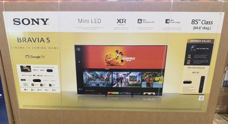 85 Tv Free Delivery $55 Down On Financing Six Month Warranty 85 Tv Sony Bravia 5 120 Hz Smart 4K Hdtv