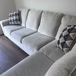 2 Piece Sectional With Chaise Left Arm Facing 