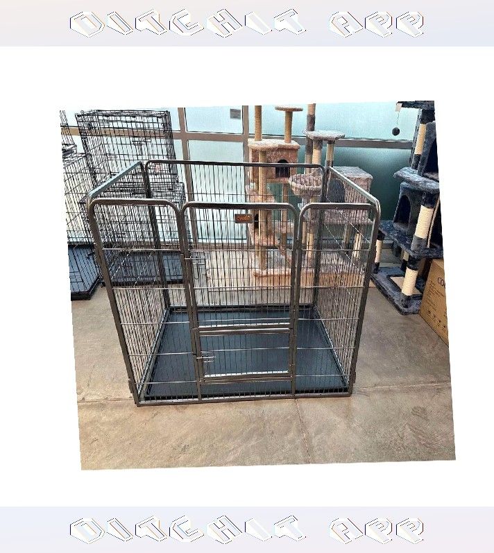 Firm Metal Dog Crates - Stable and Secure me growth