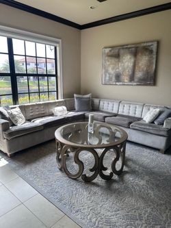 Couch and Table