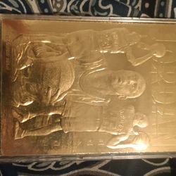 Michael Jordan 1995 23kt gold Upper Deck Collector Card #2,795 Of 50k