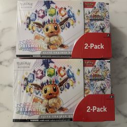 Prismatic Evolutions Costco Bundle 2-pack