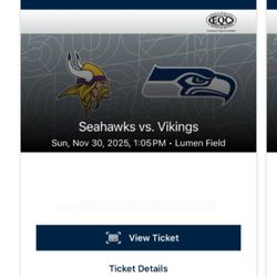 Seahawks Vs Vikings Game