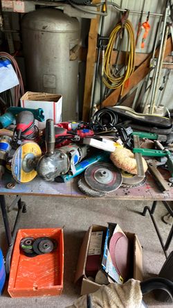 Tool and garage sale Anderson rd wauconda