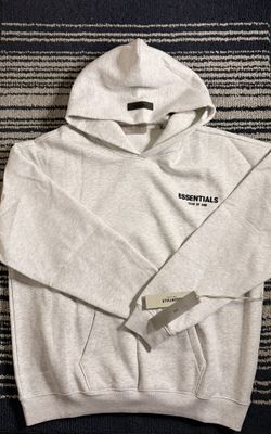 Essentials Light Oat Meal Hoodie 