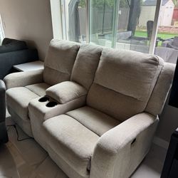 Fabric Couch In Great Condition