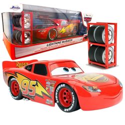Disney Pixar Cars Lightning McQueen - Jada 1:24 Exclusive Tire Rack Edition