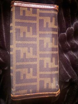 Fendi Zucca Long Wallet