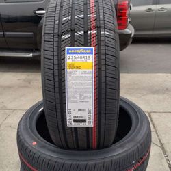 235 40R19 TIRES BRAND NEW GOOD YEAR EAGLE TOURING $650 Set Of Four Install Mount And Balance 
