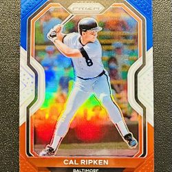 2021 Prizm Baseball Cal Ripken RWB Prizm Refractor Orioles 