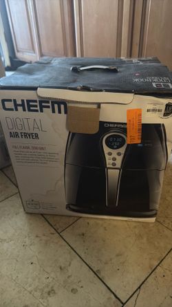 Chefman digital air fryer included cook book