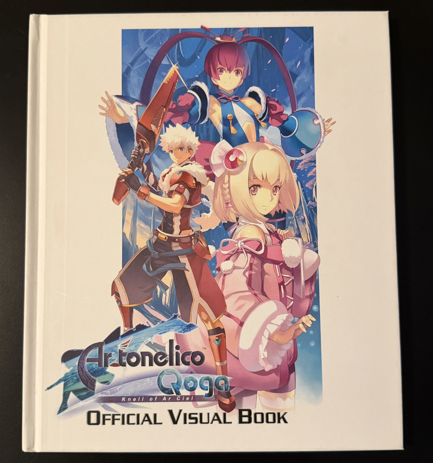 Ar Tonelico Qoga: Knell of Ar Ciel Official Visual Book Hard Cover Art Book PS3