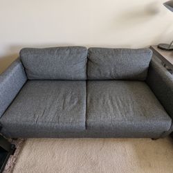 Stone & Beam Andover Loveseat Sofa, 67"W, Charcoal 