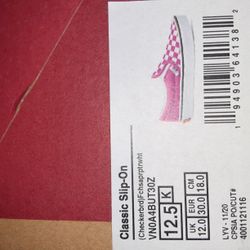 Classic VAN slip Ons Girls