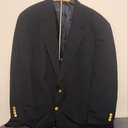 Wimbledon Of England Men's Sport Coat   Jacket 40 Reg Gold Buttons Dillard's