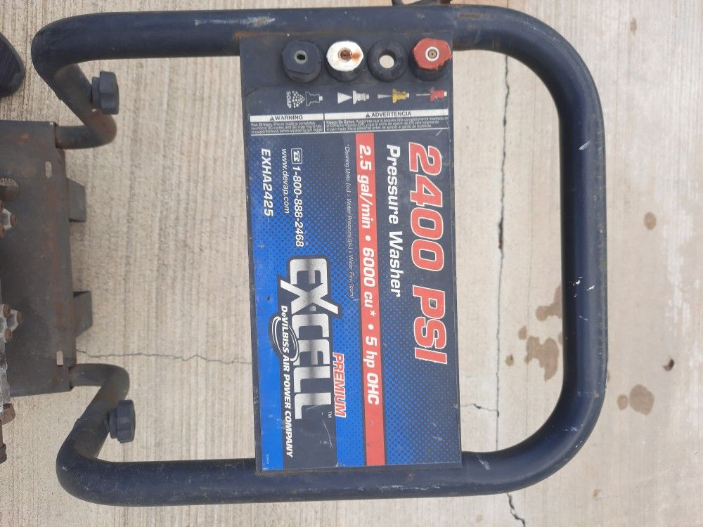 Excell Pressure Washer Excell EXHA 2425