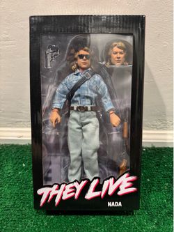NECA They Live - John Nada (8 inch) (Clothed) Action Figure