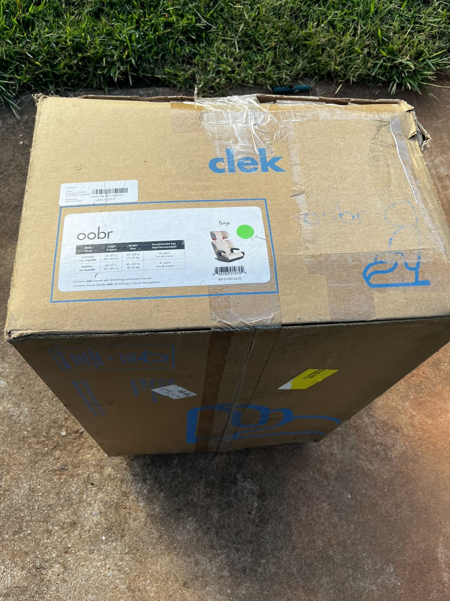 Clek Car seat