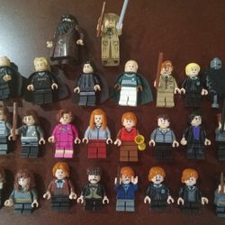 Lego Harry Potter Minifigures Lot Hagrid, Hermione, Weasley, Draco Malfoy, Severus Snape, More 