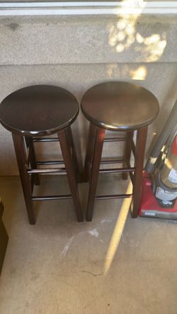 Stools 29 inches tall. $15 each