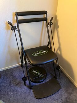Excercise chair “Chair Gym w/ Twister” total body workout